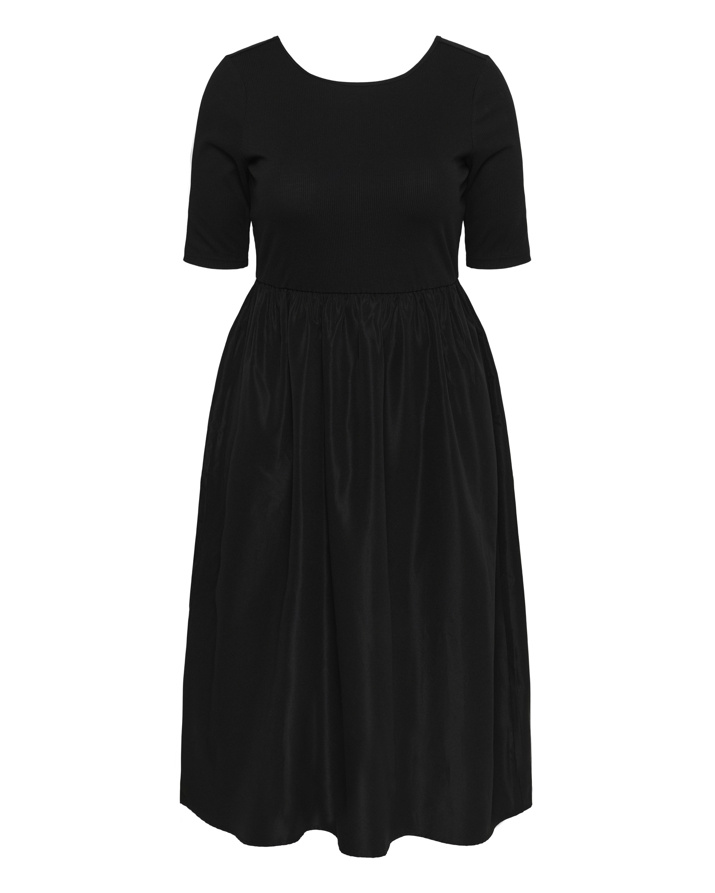 Robe 'KCKristi' KAFFE CURVE en noir : devant