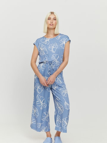 mazine Jumpsuit ' Marisa Printed ' in Blue: front
