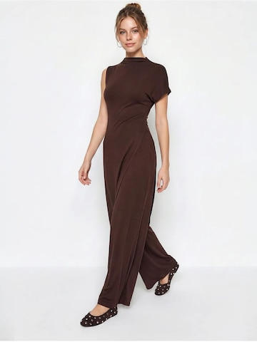 Bianco Lucci Jumpsuit in Bruin