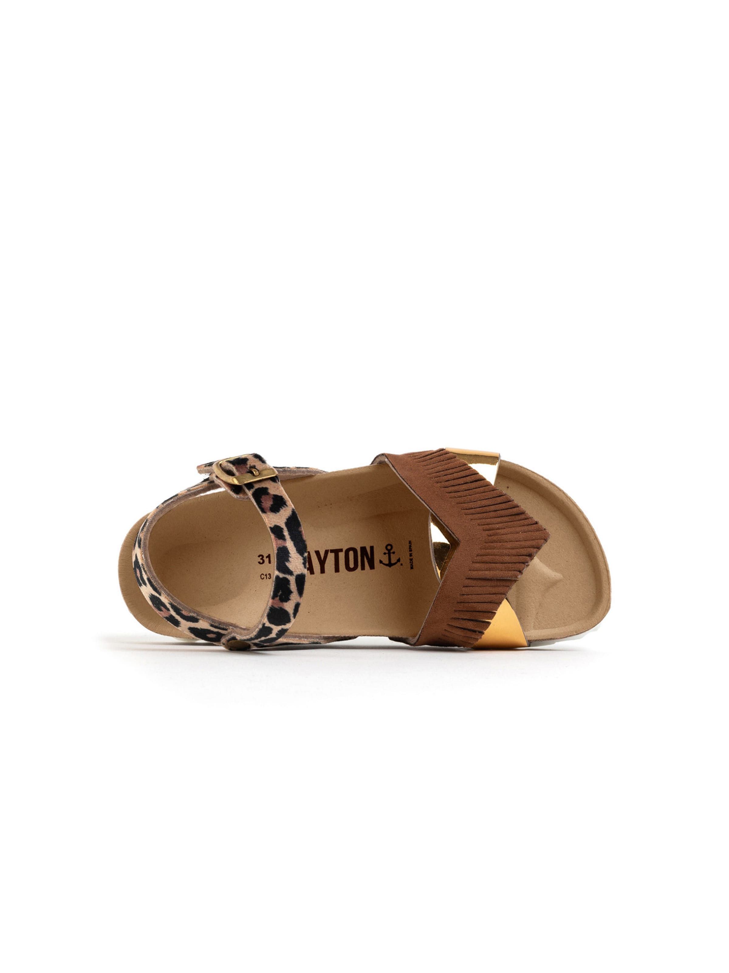 Bayton Sandály 'Franny' – hnědá