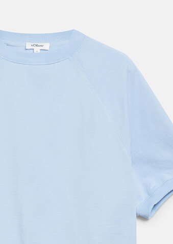 s.Oliver Sweatshirt in Blauw