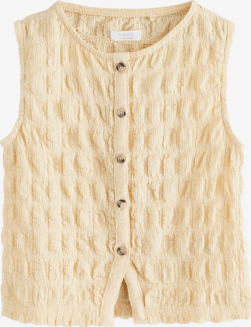 Next Toppi värissä keltainen: etupuoli