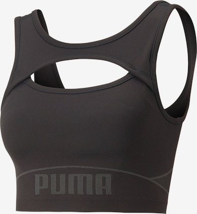 Reggiseno sportivo PUMA di colore grigio / nero, Visualizzazione prodotti