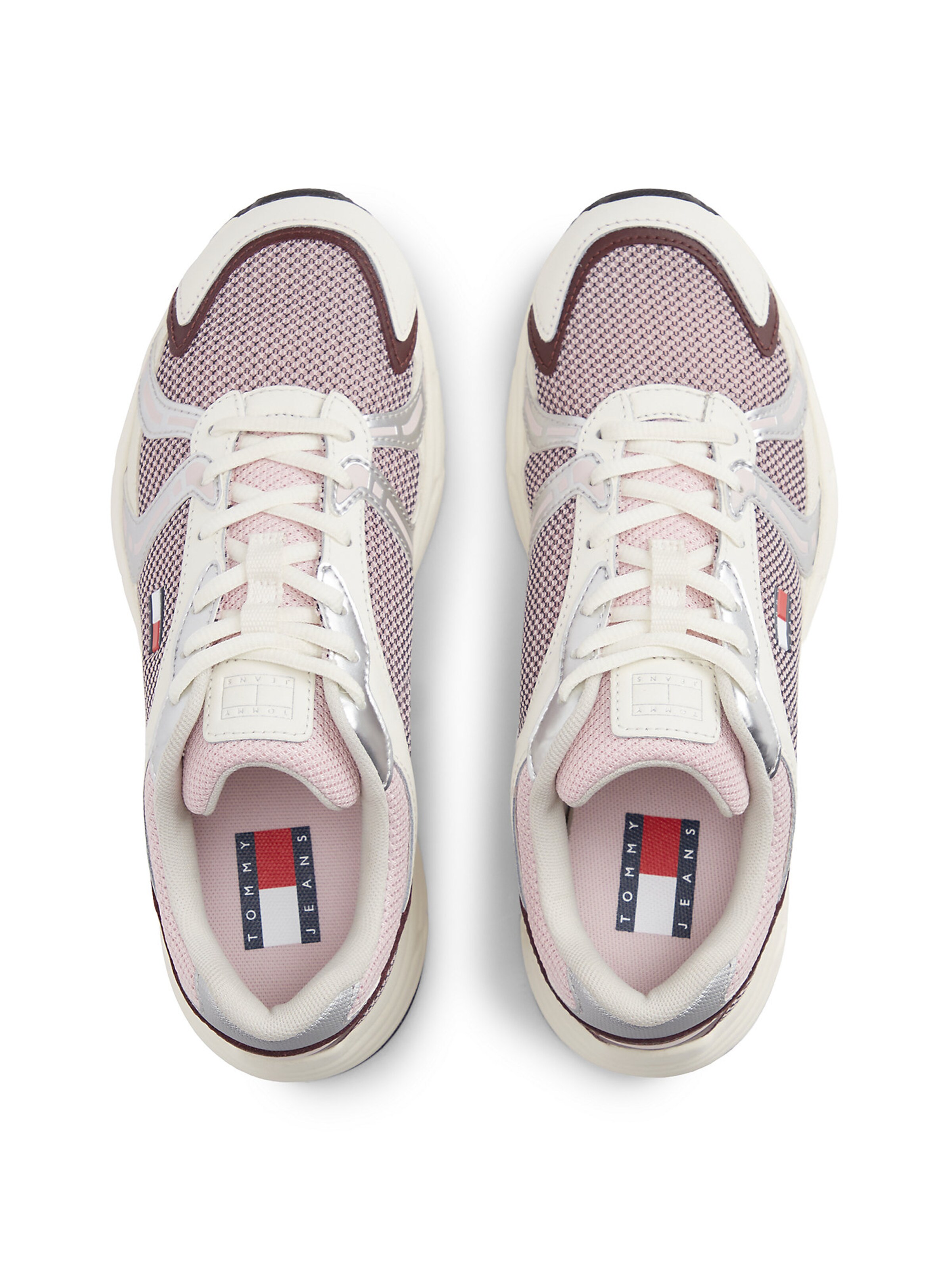 Tommy Jeans Ниски маратонки в розово