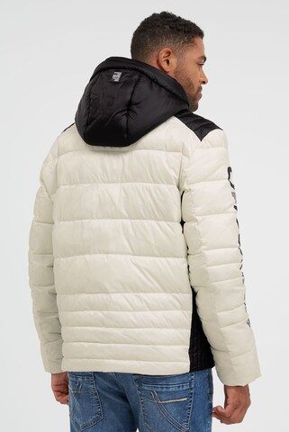 CAMP DAVID Winter Jacket in Beige: front