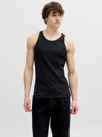 JACK & JONES Póló 'JORMAINE' - fekete: elől