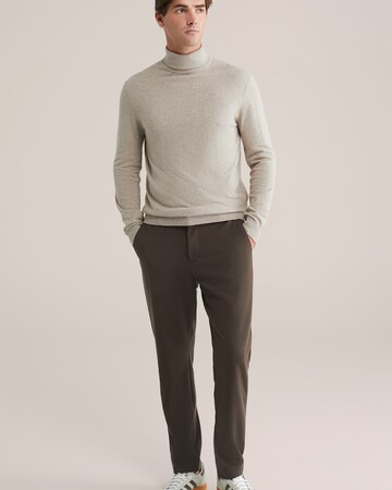 WE Fashion Tapered Broek in Groen
