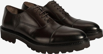 Desa Lace-Up Shoes 'Slip-On-Schuhe' in Brown: front