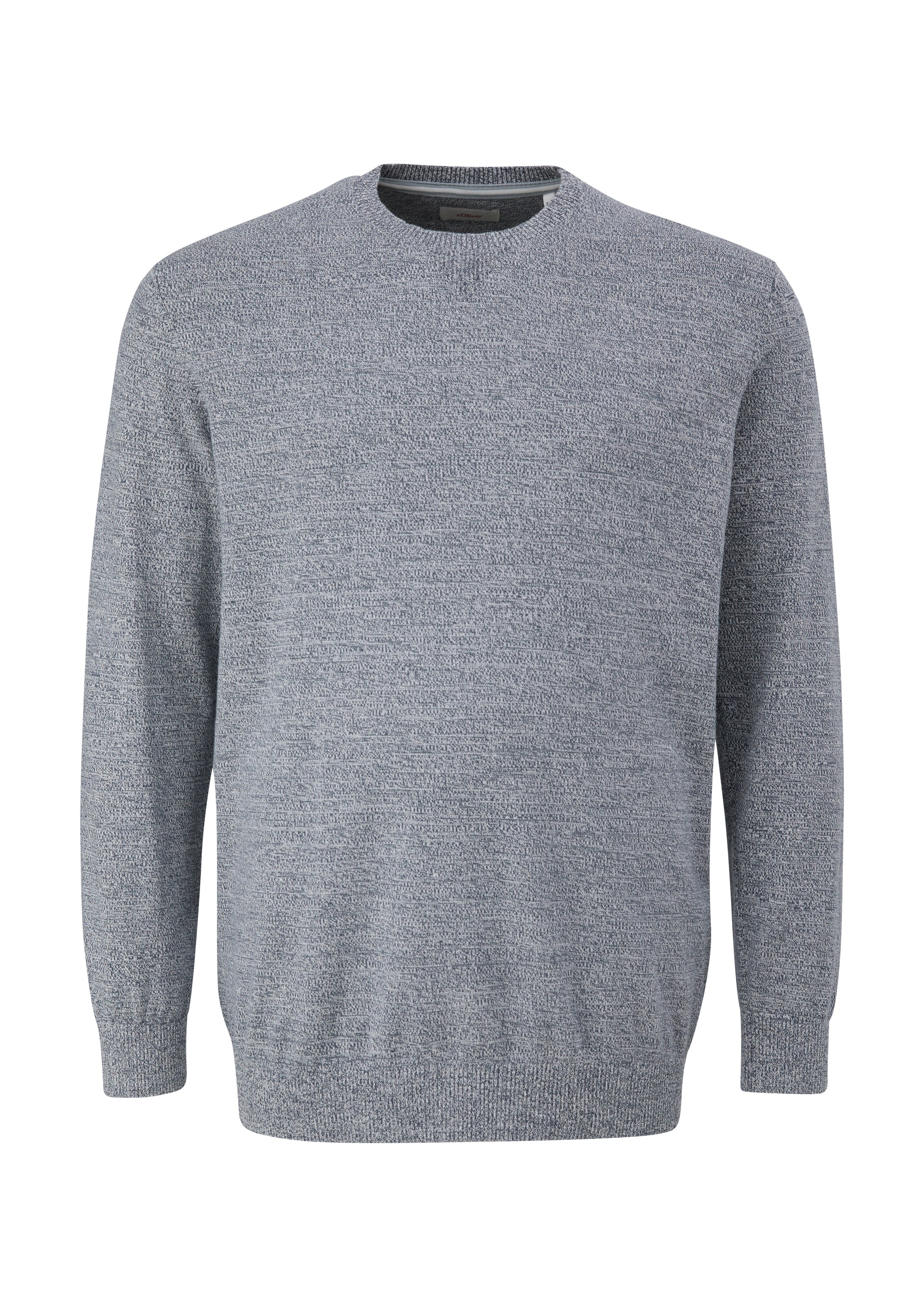 s.Oliver Men Big Sizes Pullover in Blau: Vorderseite