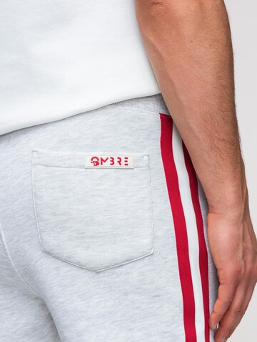 Ombre Zúžený Sportovní kalhoty – šedá