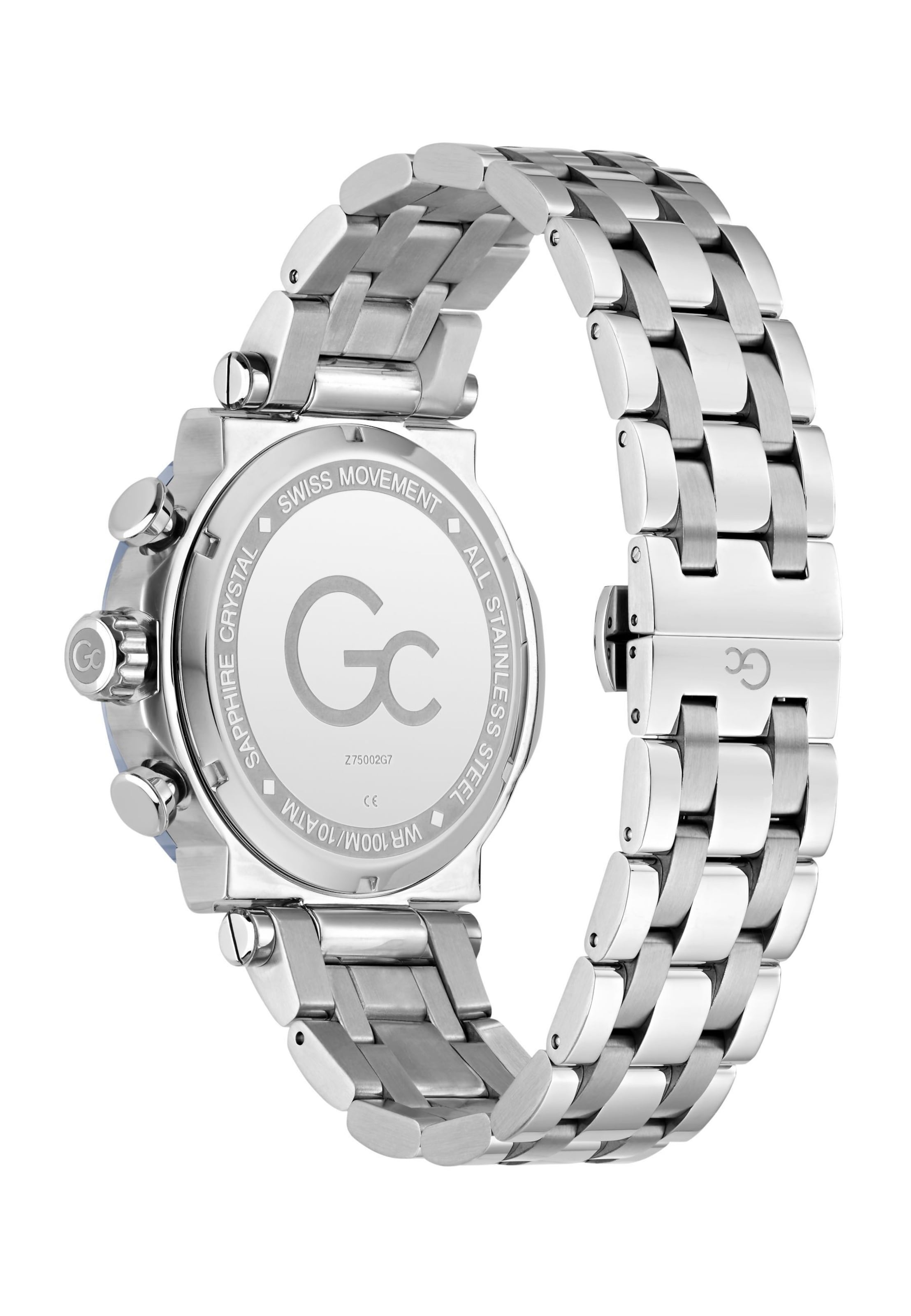Montre à affichage analogique 'Techno Force ' Gc en argent