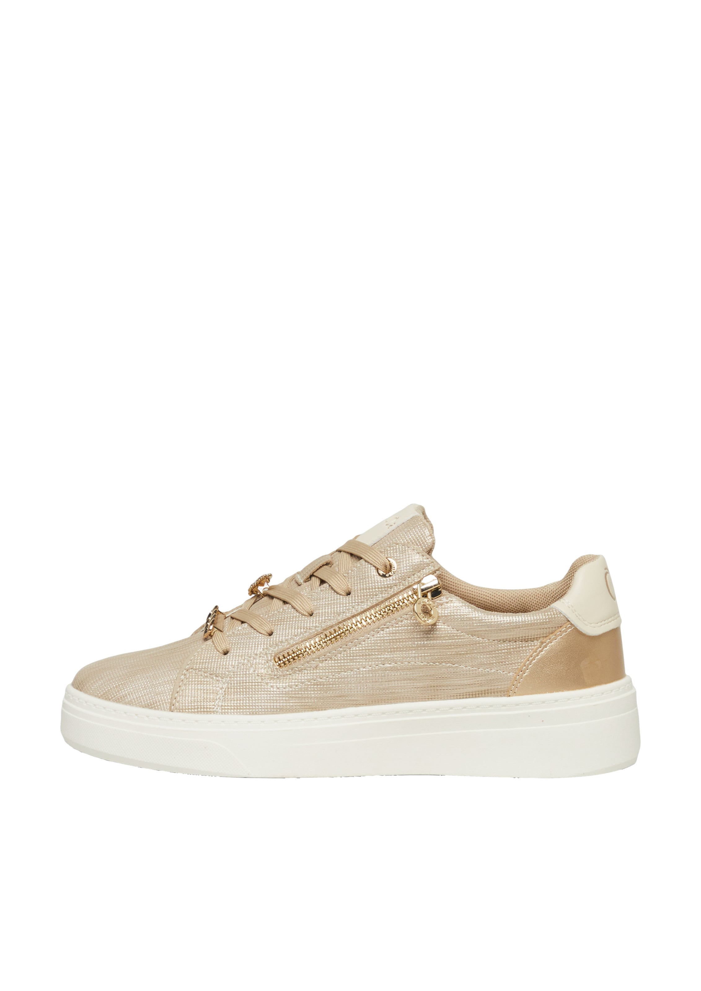 s.Oliver Sneakers laag in Goud: voorkant