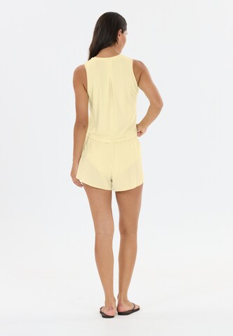 Athlecia Sports top 'Pacy V2' in Yellow