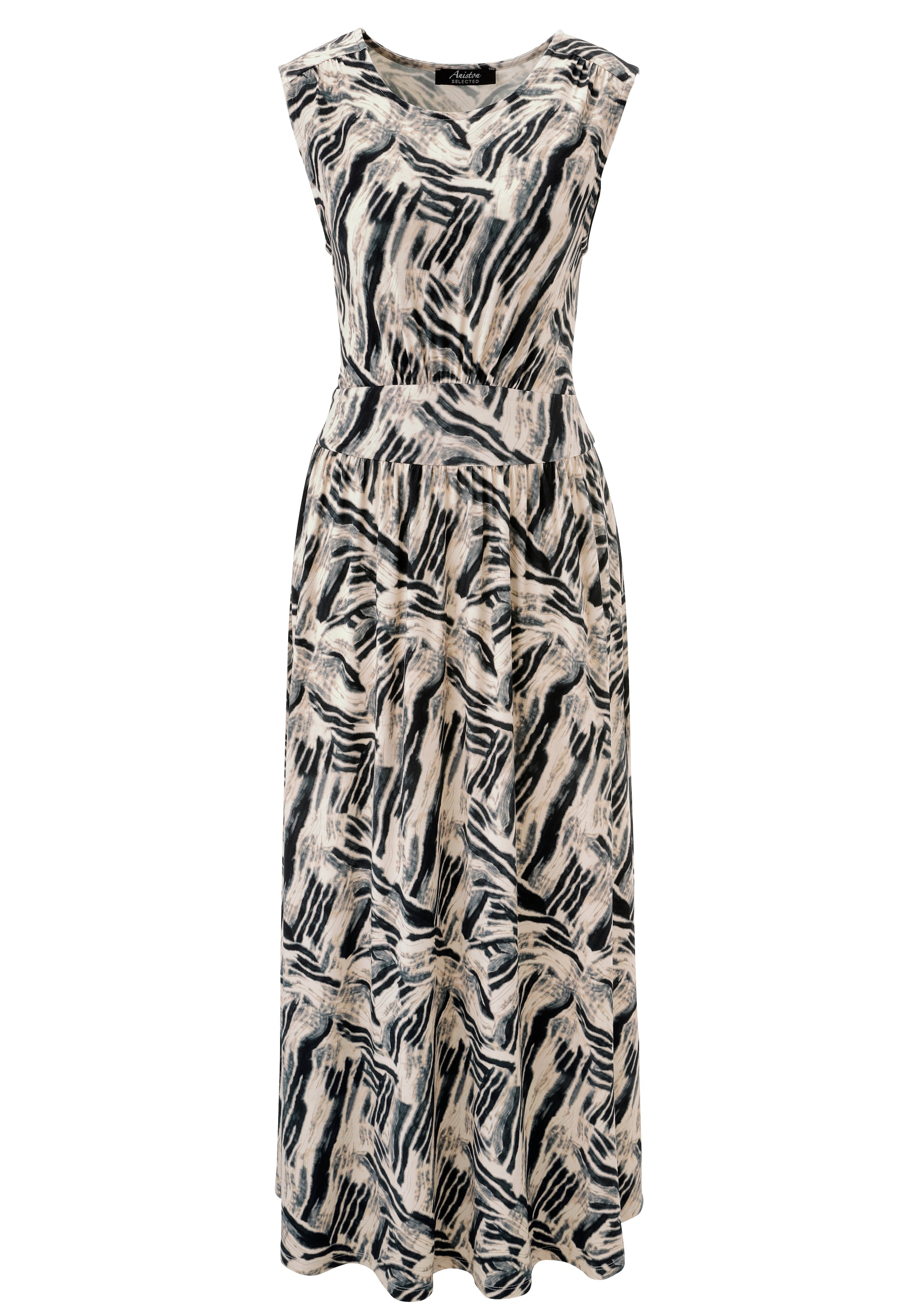 Aniston SELECTED Summer Dress in Mixed colors: front