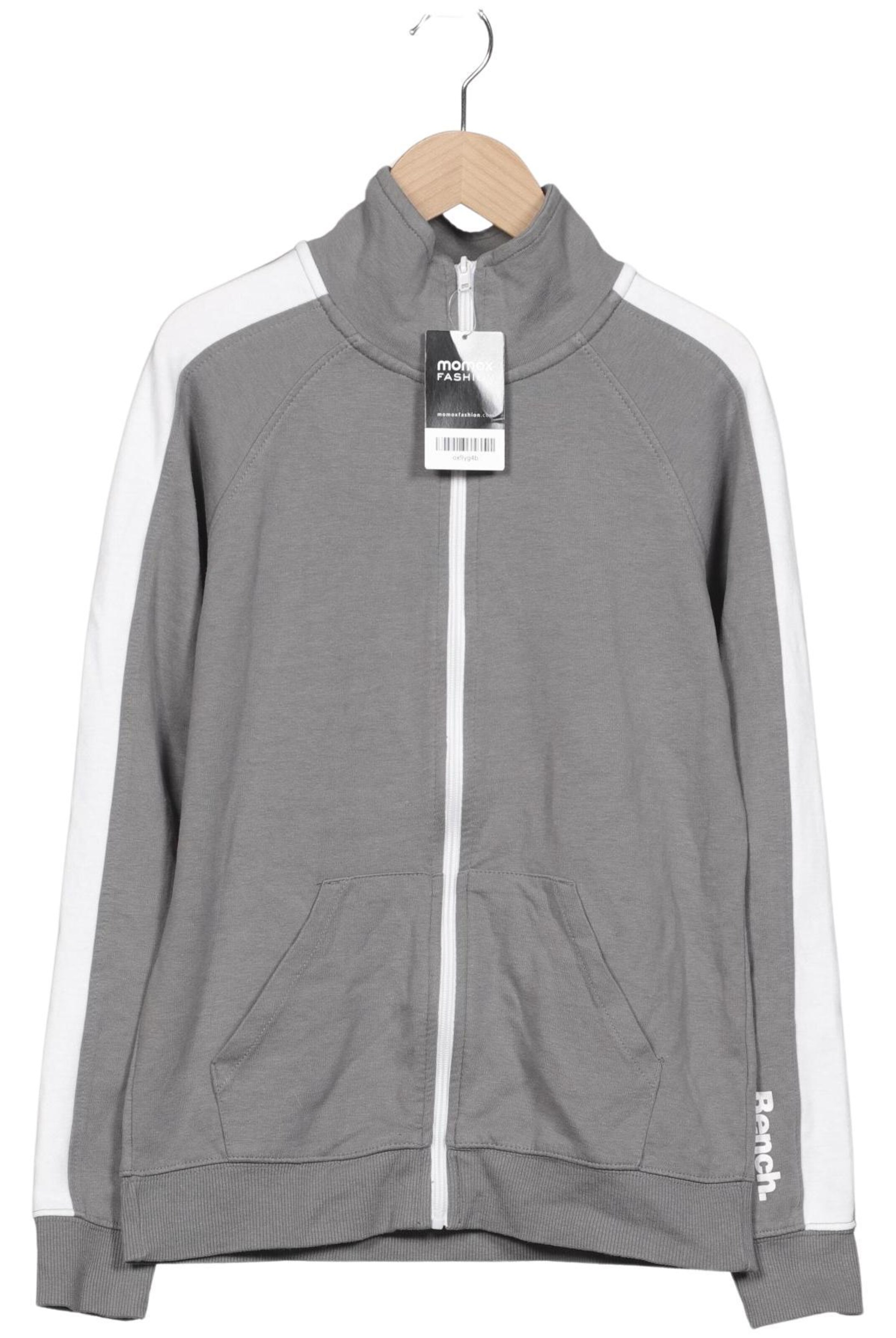BENCH Sweatshirt & Zip-Up Hoodie in S in Grey: front