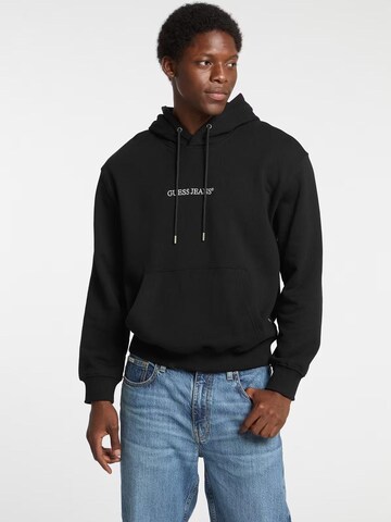 GUESS Sweatshirt in Black: front