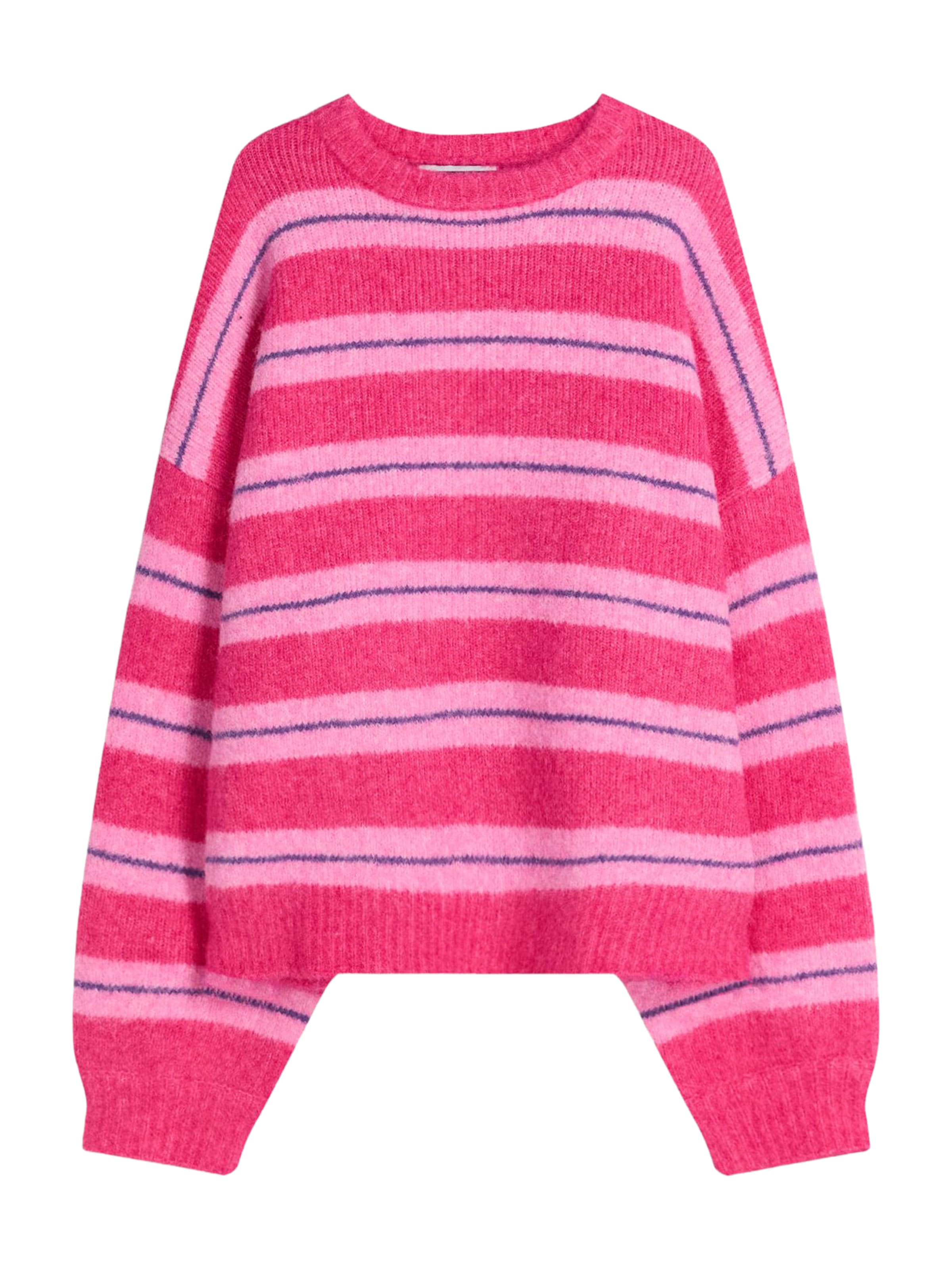 Pull-over Bershka en rose : devant