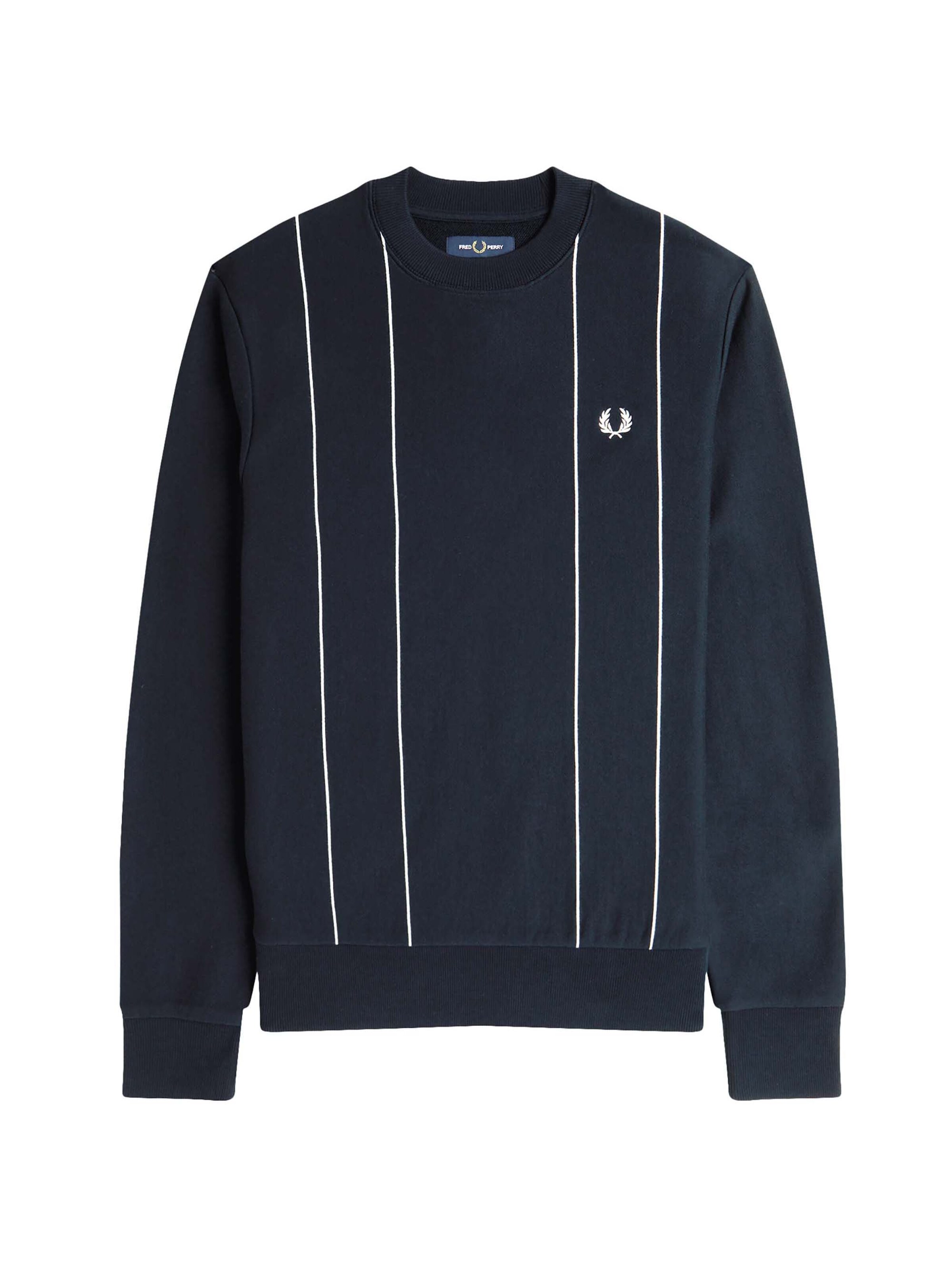 Fred Perry Sweatshirt in Blue: front