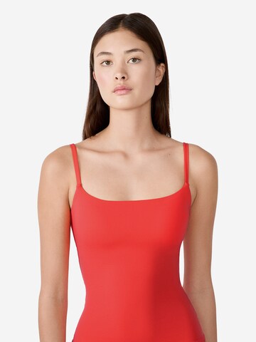 Maglietta intima 'Pure Soft' di ETAM in arancione