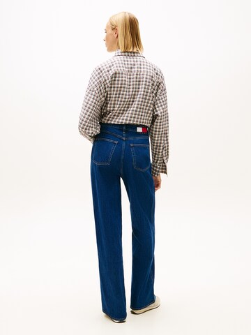 Tommy Jeans Szeroka nogawka Jeansy 'CLAIRE' w kolorze niebieski