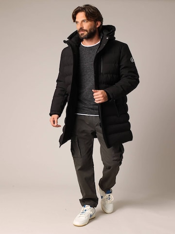 Veste d’hiver 'Chirolong' Deeluxe en noir