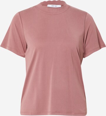 ABOUT YOU T-shirt 'Nina' i rosa: framsida