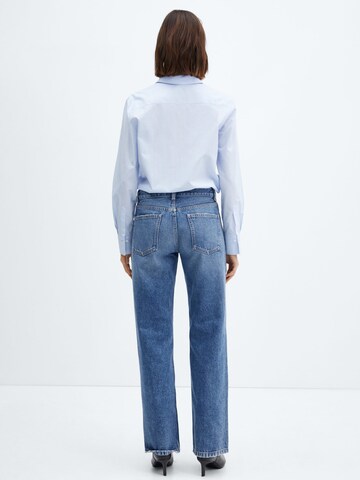 MANGO Regular Jeans 'Miami' in Blauw