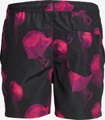 JACK & JONES Badeshorts 'Fiji' in Schwarz