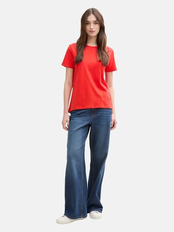 T-shirt TOM TAILOR DENIM en rouge