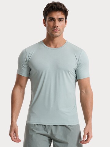 BIMONI Performance Shirt 'GYM High-Performance Funktionsshirt' in Green: front