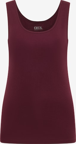 CECIL Top 'Linda' in Red: front