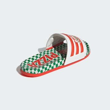 ADIDAS SPORTSWEAR Beach & swim shoe 'UB X Fortnite Adilette' in White