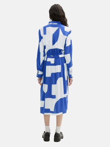 TOM TAILOR DENIM Blousejurk in Blauw