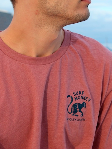 Surf Monkey Shirt in Orange