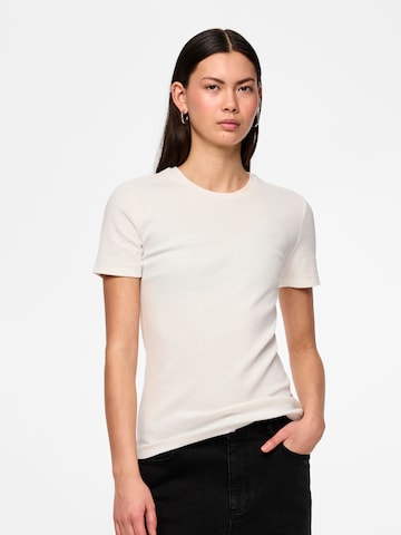 PIECES Shirt 'PCRUKA' in White: front