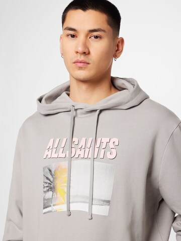 AllSaints - Sweatshirt 'HUSKA' em cinzento
