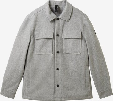 TOM TAILOR Between-season jacket in Grey: front