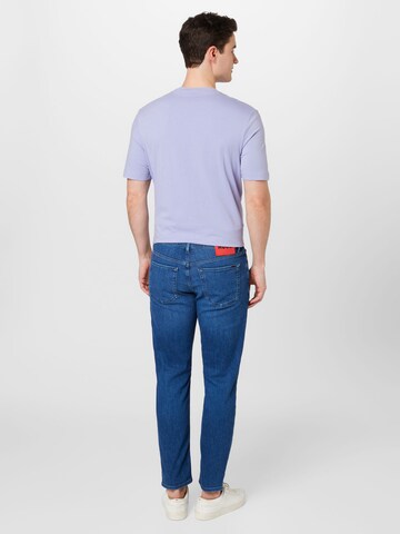 HUGO Tapered Jeans in Blau