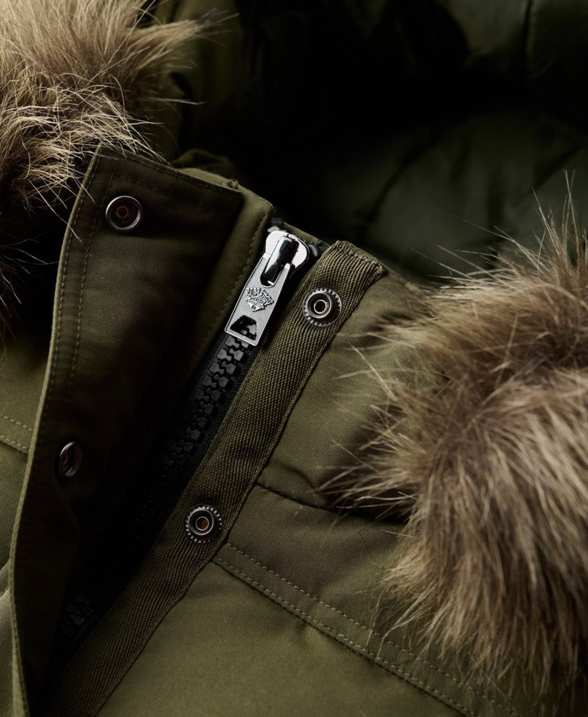 Superdry & Co Winter Jacket 'Everest' in Green
