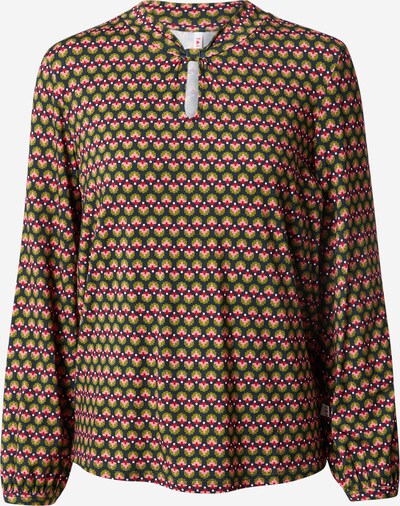 Blutsgeschwister Blouse 'Oh My Knot' in Navy / Green / Pink / Pink, Item view