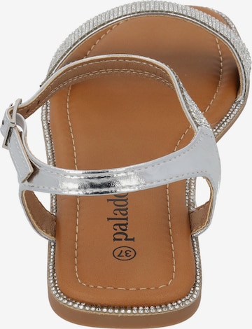 Palado Strap Sandals 'Isolea' in Silver