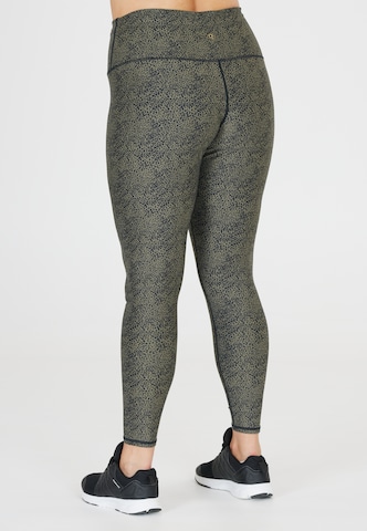 Q by Endurance Regular Workout Pants 'Cimmeria' in Green