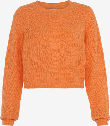 Pullover di MYMO in arancione: frontale