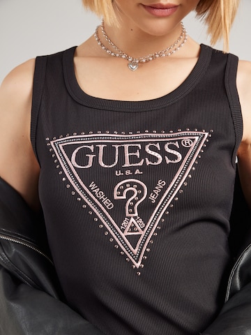 GUESS Top 'SAVINA' w kolorze czarny