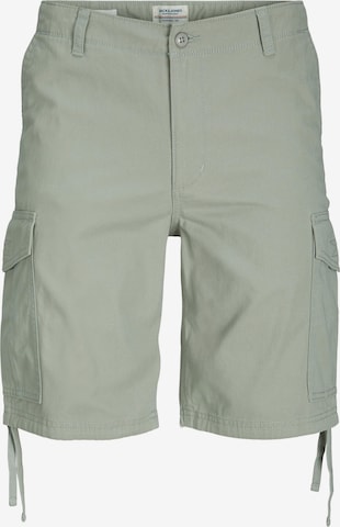 Pantalon cargo 'MARLEY' JACK & JONES en vert : devant