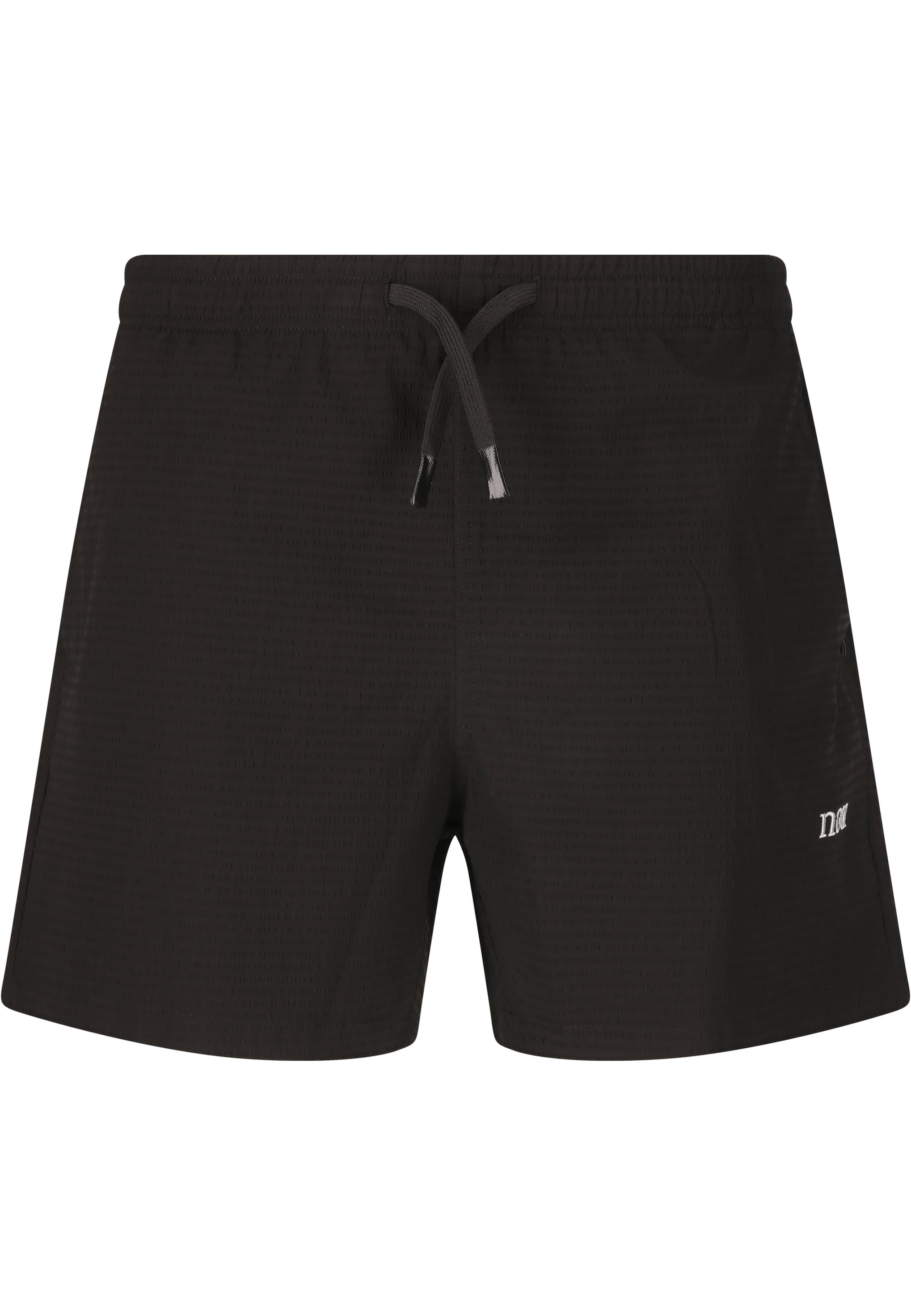 NOU Swimming shorts 'Fortuna' in Black: front