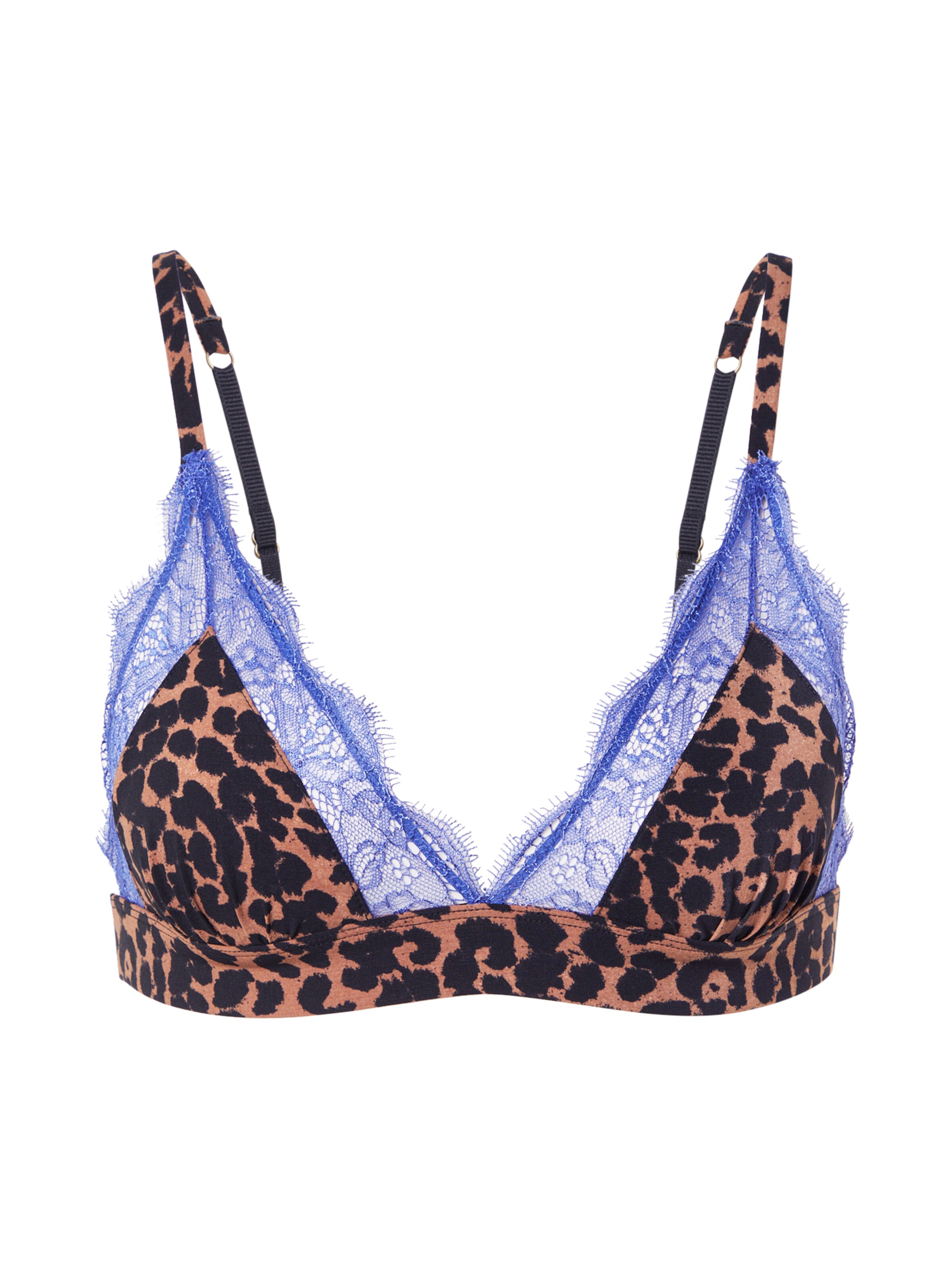 OH APRIL Triangel BH 'Oh April x Love Stories - Love' in Braun: Vorderseite