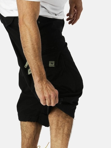 Molecule Loosefit Cargobroek 'BAGGY' in Zwart