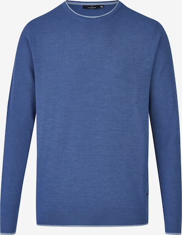 HECHTER PARIS Sweater in Blue: front