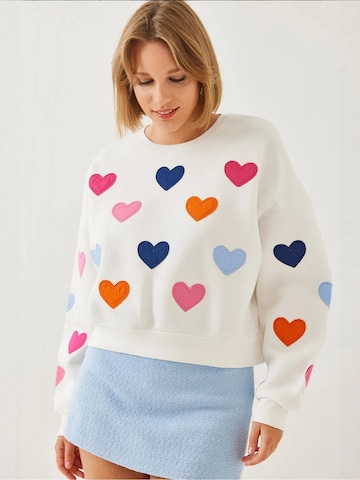 Bianco Lucci - Sweatshirt em branco